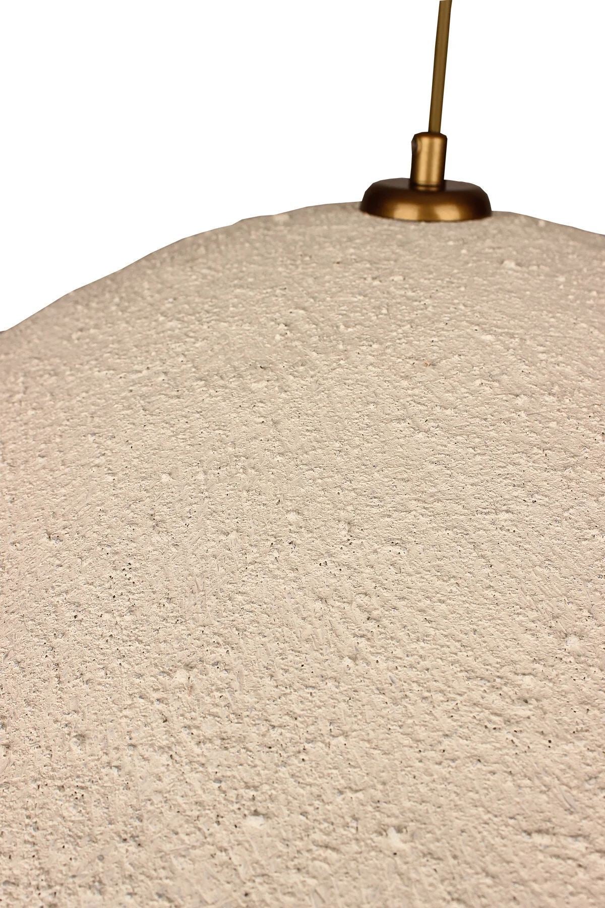 Bouchon en béton de carbone crème dorée BK182