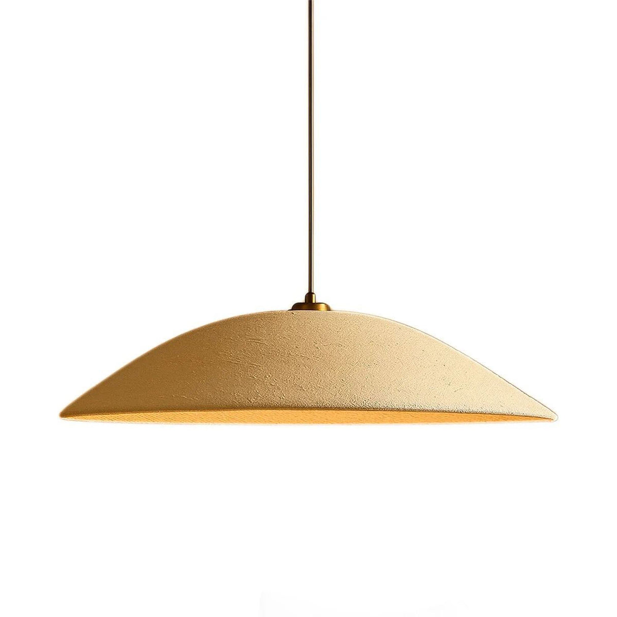 Bouchon en béton de carbone crème dorée BK182