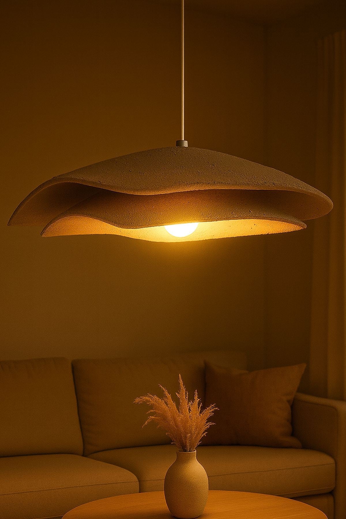 Bouchon en béton de carbone blanc crème BK220