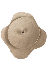 Bouchon en béton de carbone blanc crème BK222