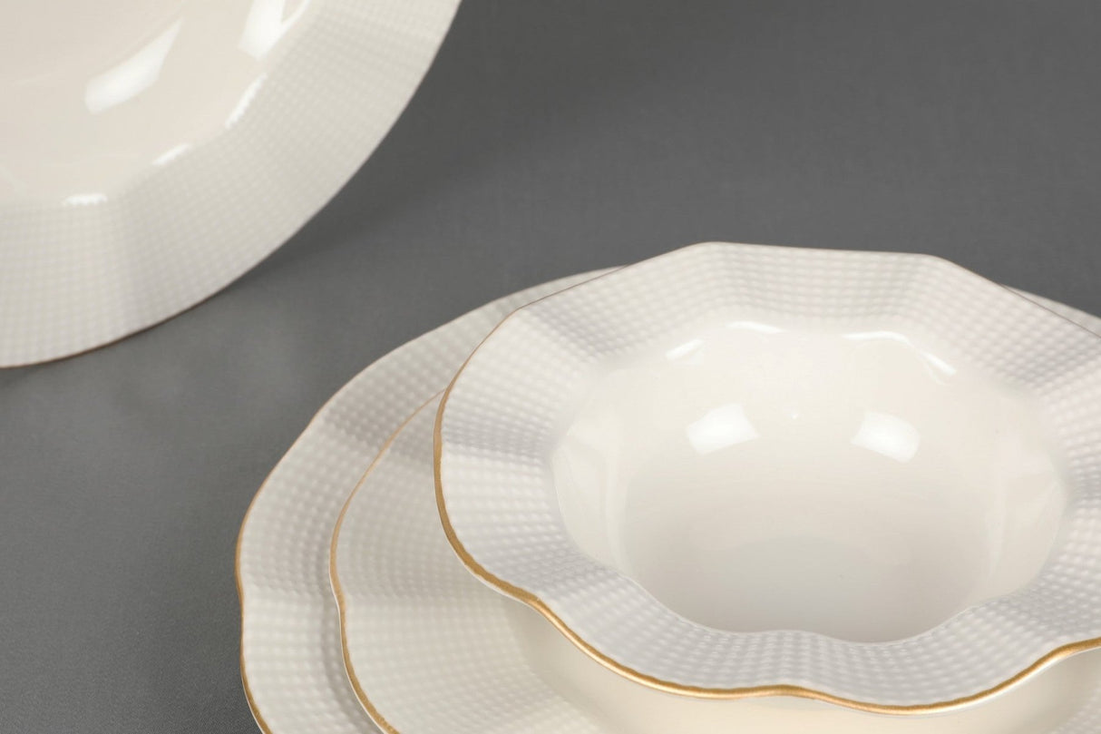 MLN24Y2694R520 Crème Or 100% PORCELAINE