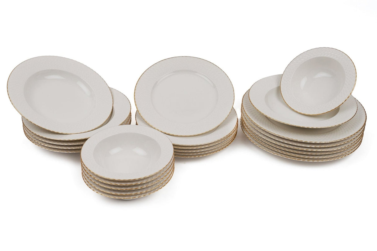 BNIRN24Y2520 Or Blanc 100% PORCELAINE