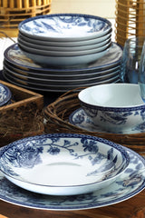 ZG24Y2420939016 Bleu Blanc 100% PORCELAINE