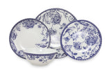ZG24Y2420939016 Bleu Blanc 100% PORCELAINE