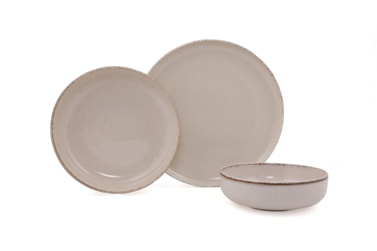 MOD12Y1730P02 Crème 100% PORCELAINE 24 cm de large