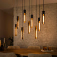 Lampes suspendues - Lampe suspendue Judy 9 - noir clair - Dimehouse