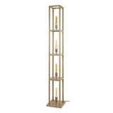 Lampe sur pied design Nova 4 lumières - Beige - 160 cm 