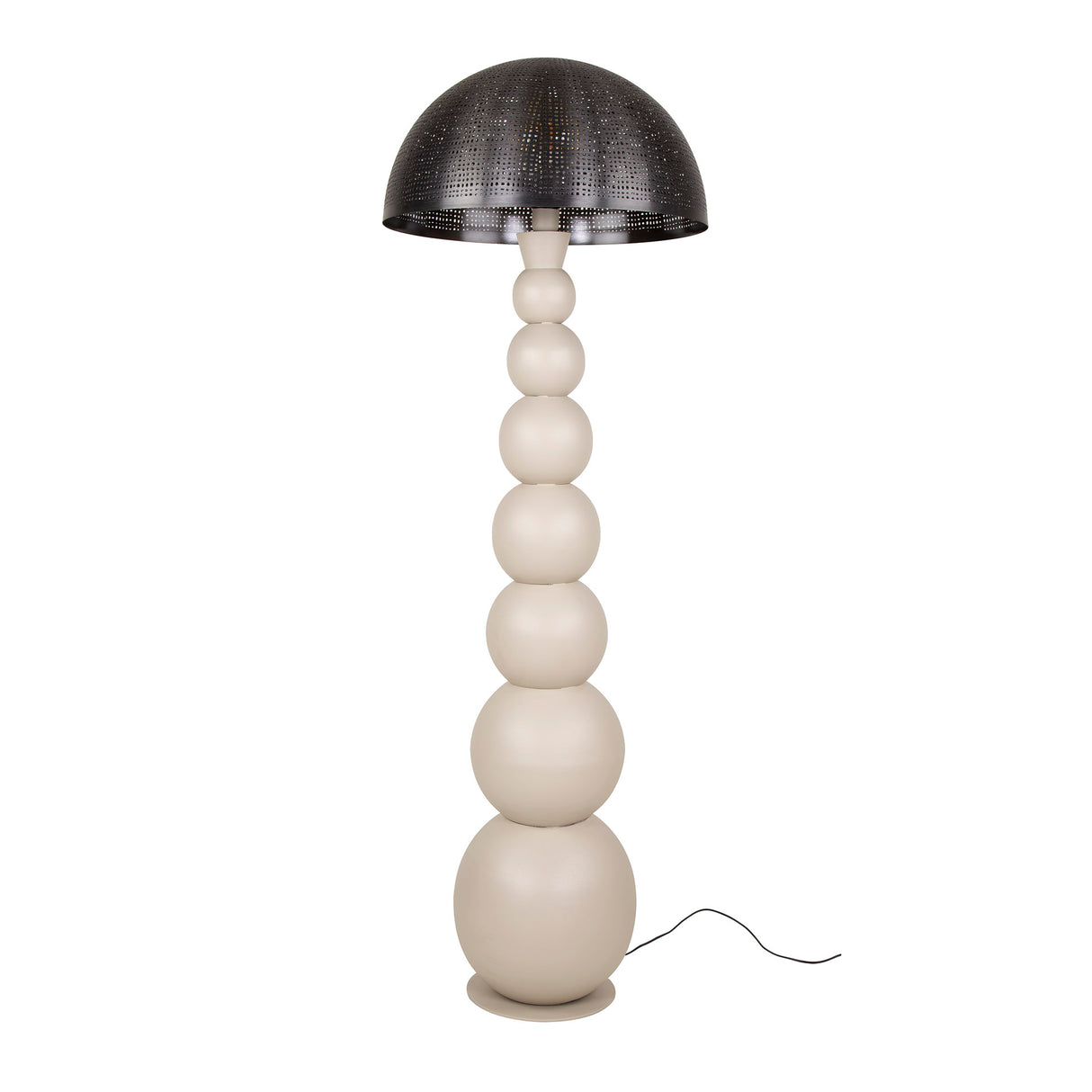 Lampadaire Avelie sphère organique Ø51 cm