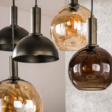 Suspension Cluster Sienna 7 lumières – Marron 