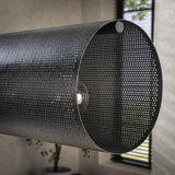 Suspension Knox 7 lumières XL maille noire 