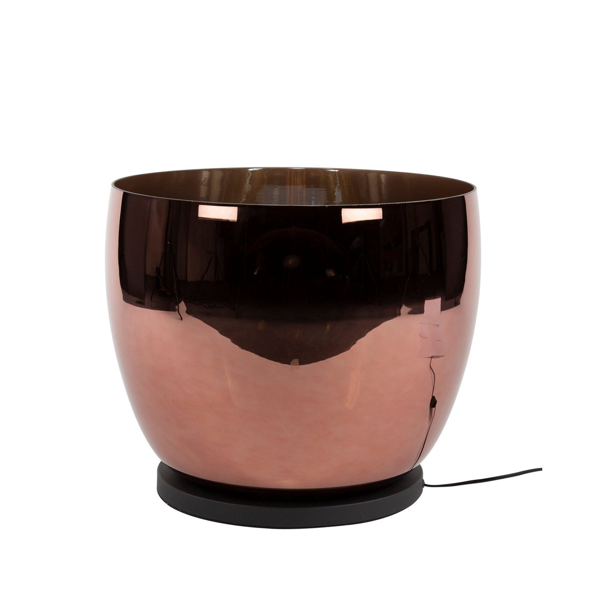 Lampadaire Dain UP XXL Verre couleur cuivre 