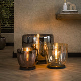 Lampadaire Dain UP XXL Verre couleur cuivre 