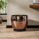 Lampadaire Dain UP XXL Verre couleur cuivre 