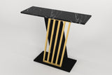 Table de coiffure Grauity Black Gol Mélamine 90x76.8x29,6 cm