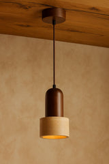 Loer - Casquette Travertin Noyer Beige Noyer