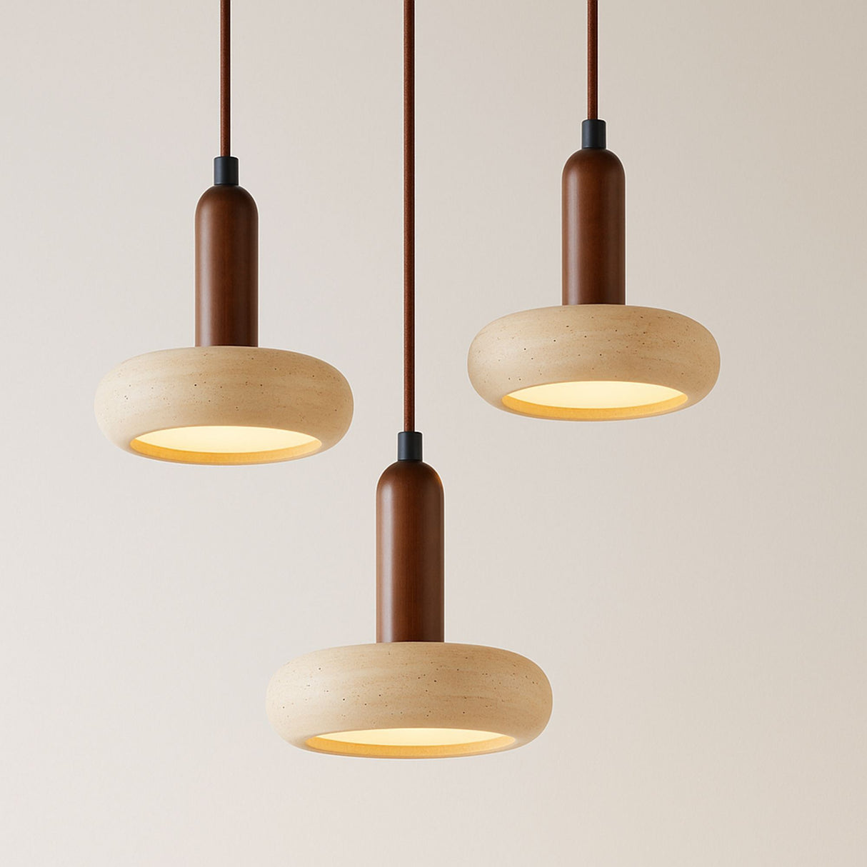 Ver - Noyer Beige Noyer Travertin Cap 24 cm de large
