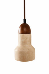 Swiss - Bouchon en travertin noyer beige noyer
