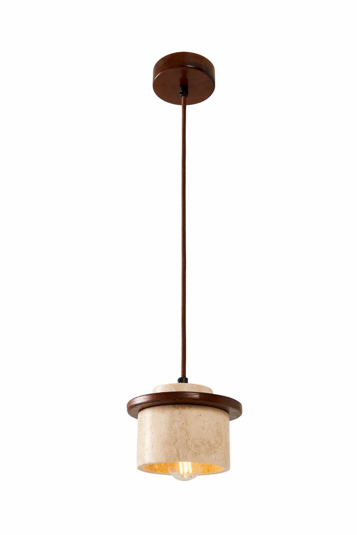 Ente - Casquette Travertin Noyer Beige Noyer