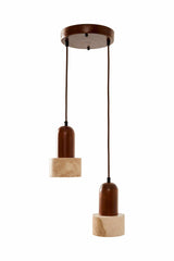 Loer B - Bouchon en Travertin Noyer Beige Noyer