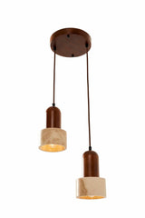 Loer B - Bouchon en Travertin Noyer Beige Noyer