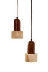 Loer B - Bouchon en Travertin Noyer Beige Noyer