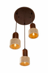 Loer C - Bouchon en Travertin Noyer Beige Noyer