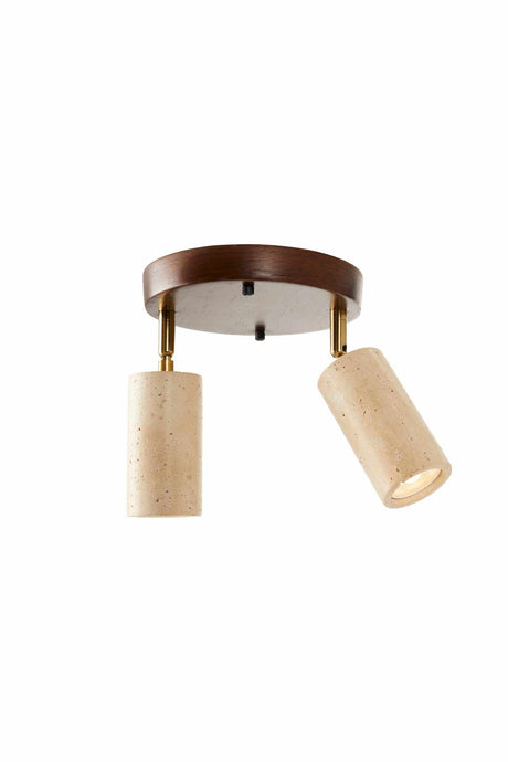 Nur B - Casquette Travertin Noyer Beige Noyer