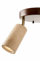 Nur B - Casquette Travertin Noyer Beige Noyer