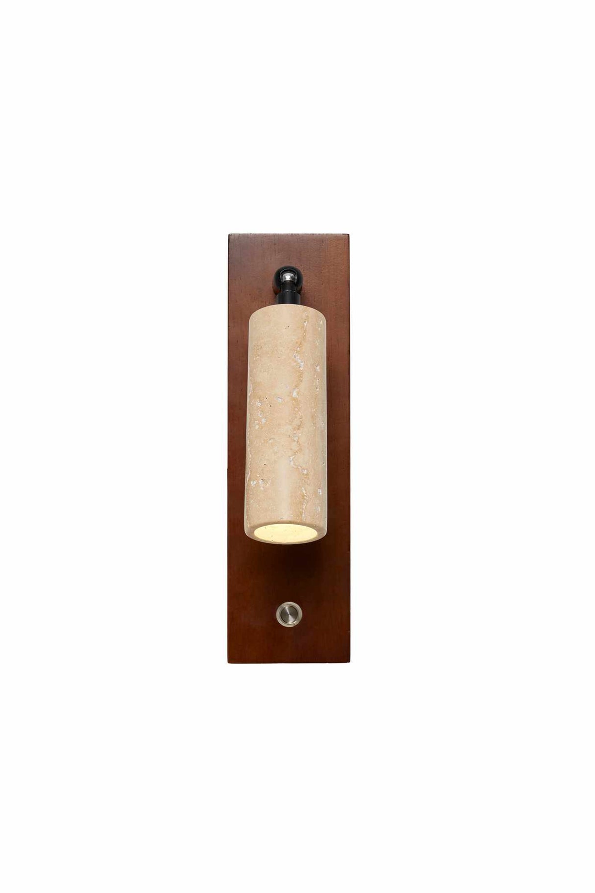 Petit - Bouchon en travertin noyer beige noyer