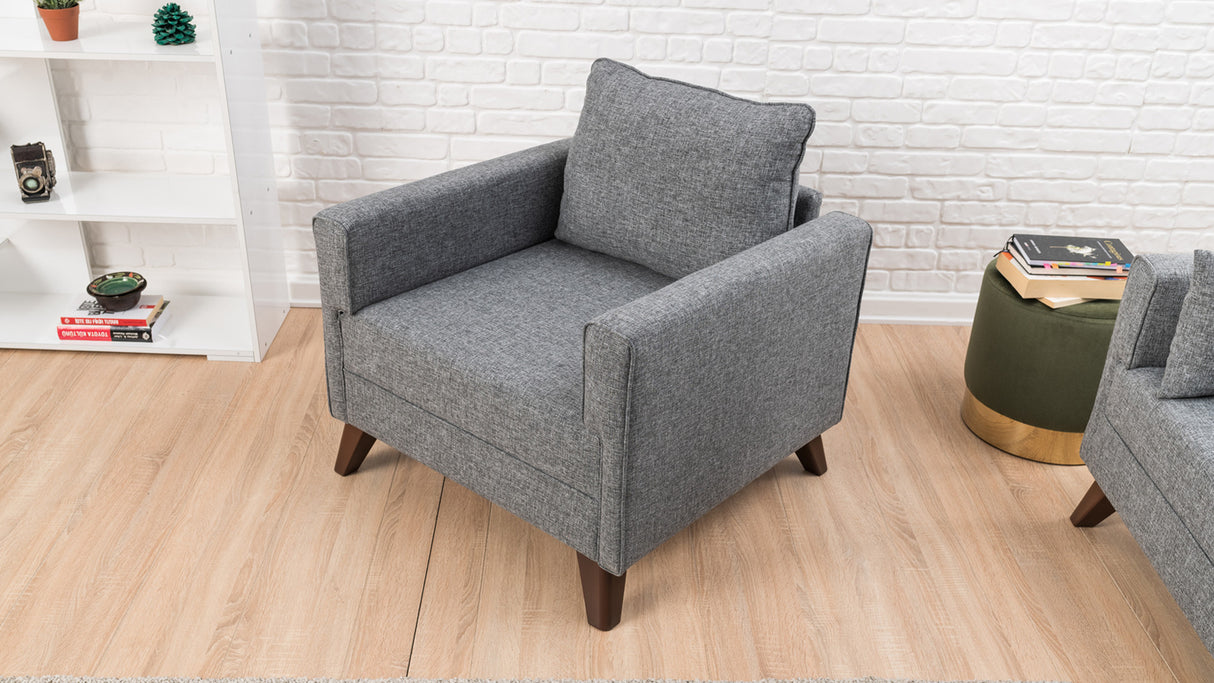 Fauteuil Bella Gris