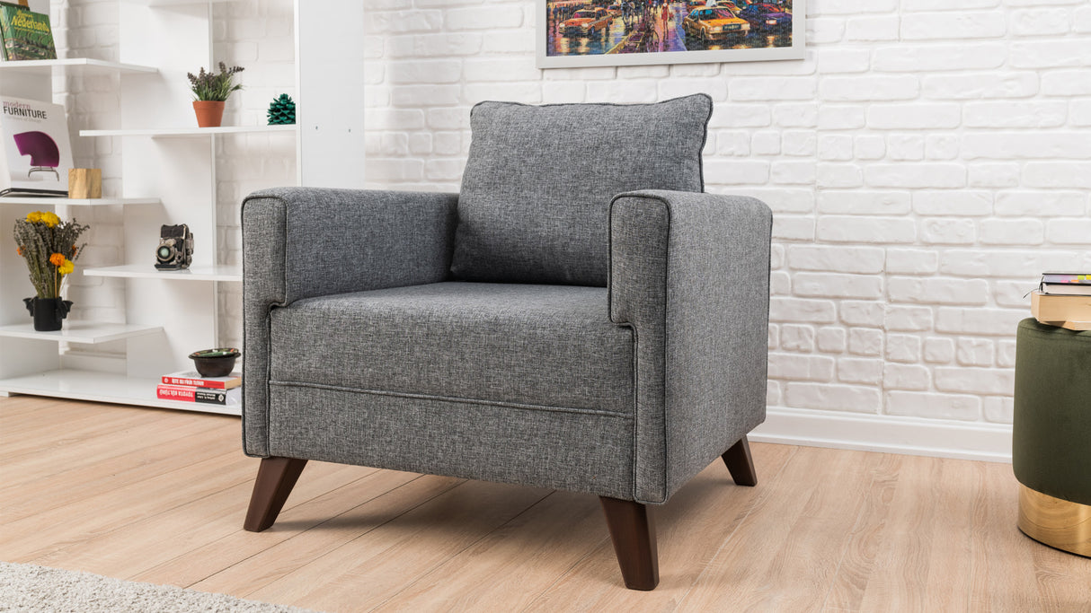 Fauteuil Bella Gris