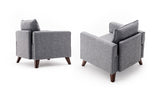 Fauteuil Bella Gris