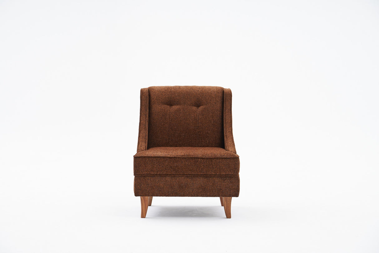 Fauteuil Ella Prestij Marron Cuivré