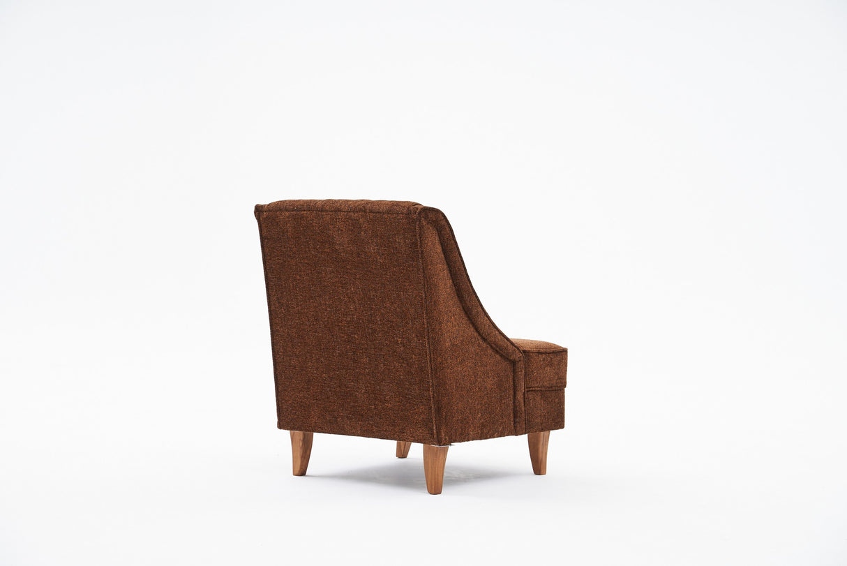 Fauteuil Ella Prestij Marron Cuivré