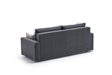 Canapé convertible 3 places Ece Anthracite