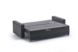 Canapé convertible 3 places Ece Anthracite