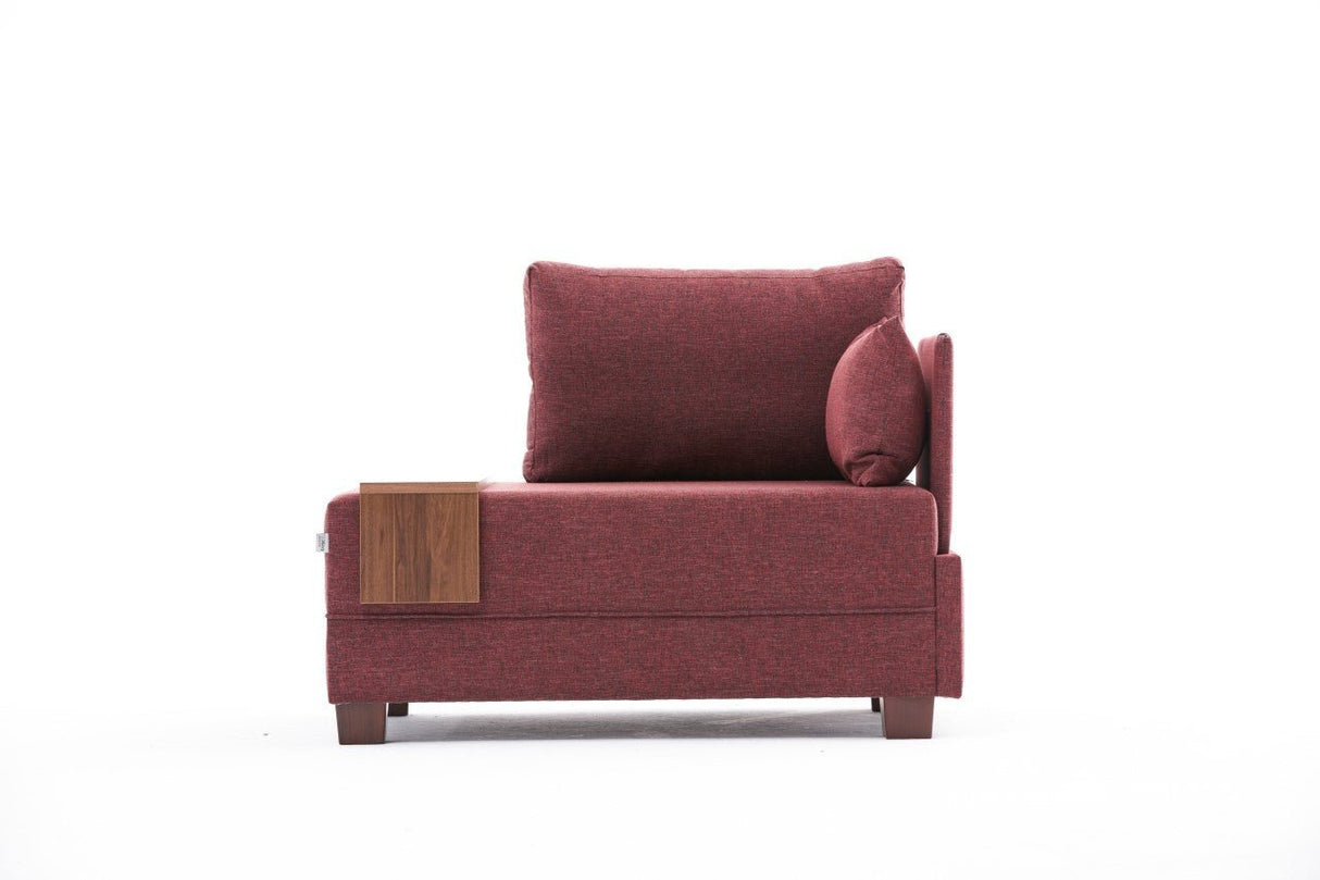 Fauteuil Droit Fly Rouge Claret