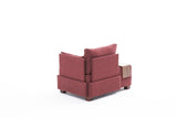 Fauteuil Droit Fly Rouge Claret