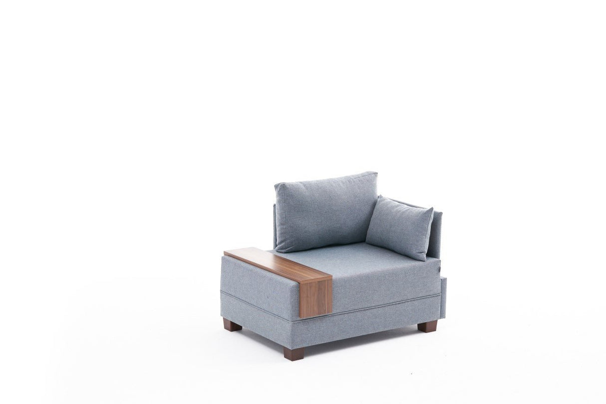 Fauteuil Droit Fly Bleu