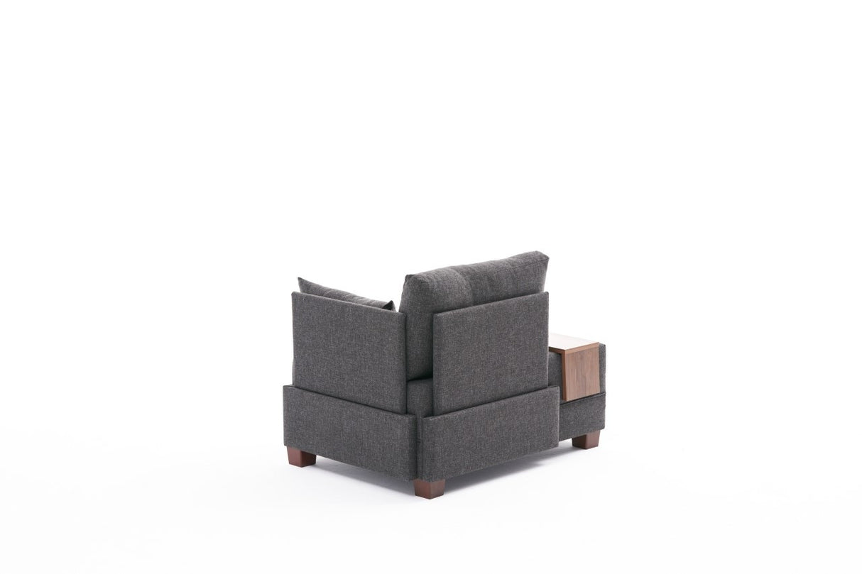 Fauteuil Droit Fly Anthracite