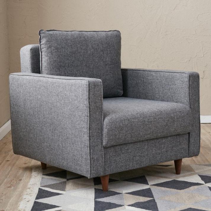 Fauteuil Eva Gris