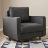 Fauteuil Eva Anthracite