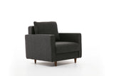 Fauteuil Eva Anthracite