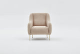 Fauteuil Simena Beige Or