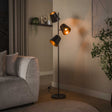 Lampadaires - Lampadaire 3 - métal marron clair Carta - Dimehouse