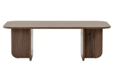 Akira salontafel in walnootlook 120 x 60 cm Gemelamineerd hout