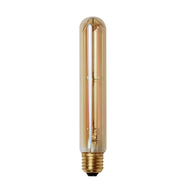 Lichtbron LED filament buis 18,5 cm DH Interior Amber color glas LxBxH 19x6x6 Amber color glas Witfoto vooraanzicht