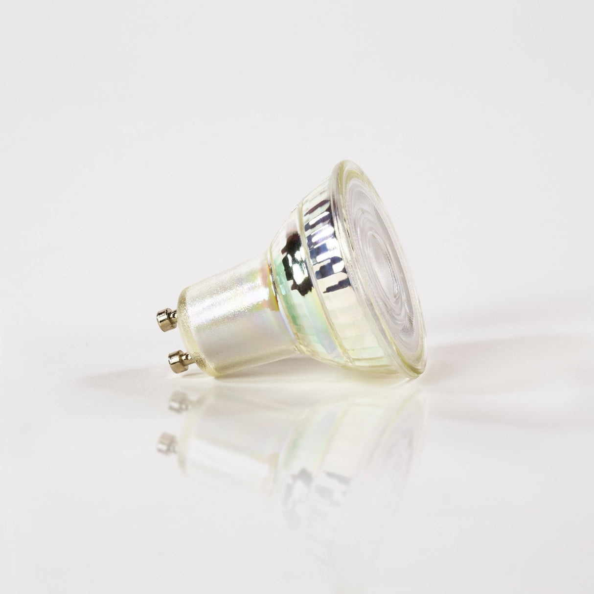Source lumineuse LED GU10 dimmable Verre transparent