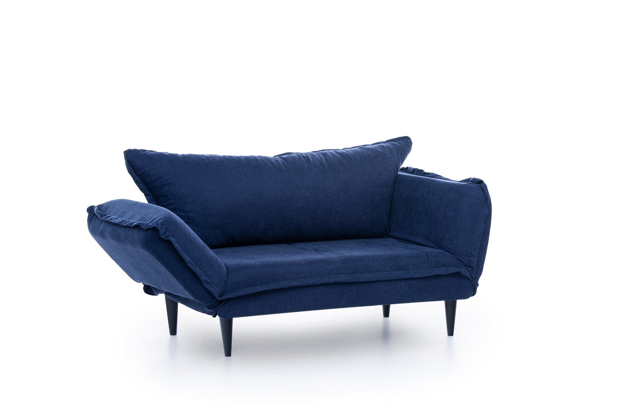 Canapé convertible 2 places Vino Daybed Bleu Marine