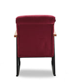 Fauteuil à bascule Yoka Marron